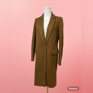 Zara Tan Women's Blazer Coat